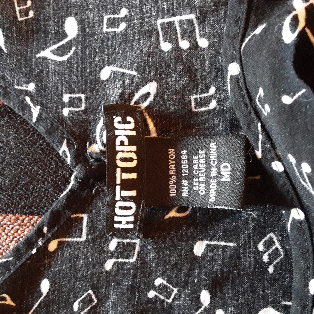 Hot Topic Musical Notes Dress - Picture 7 of 9